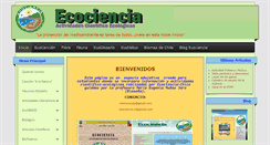 Desktop Screenshot of ecociencia.cl